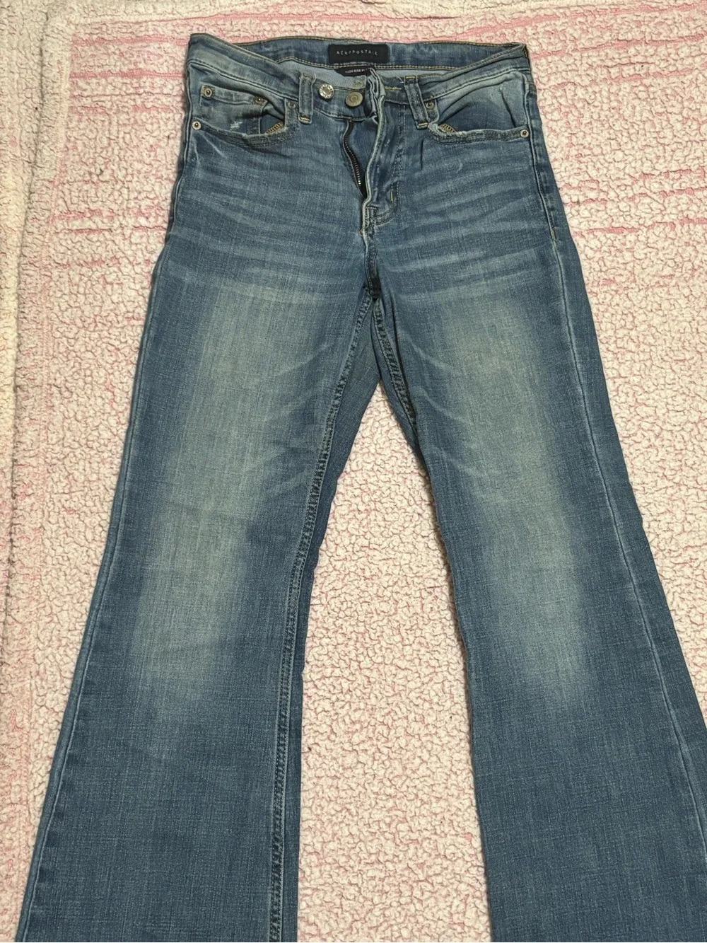 American Eagle Outfitters Medium Blue Flare Jeans